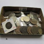 A quantity of Jersey and Guernsey coins.