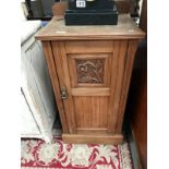 An Edwardian pot cupboard