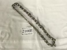 A vintage silver chain 29g