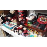 A collection of Beano related toys and ephemera