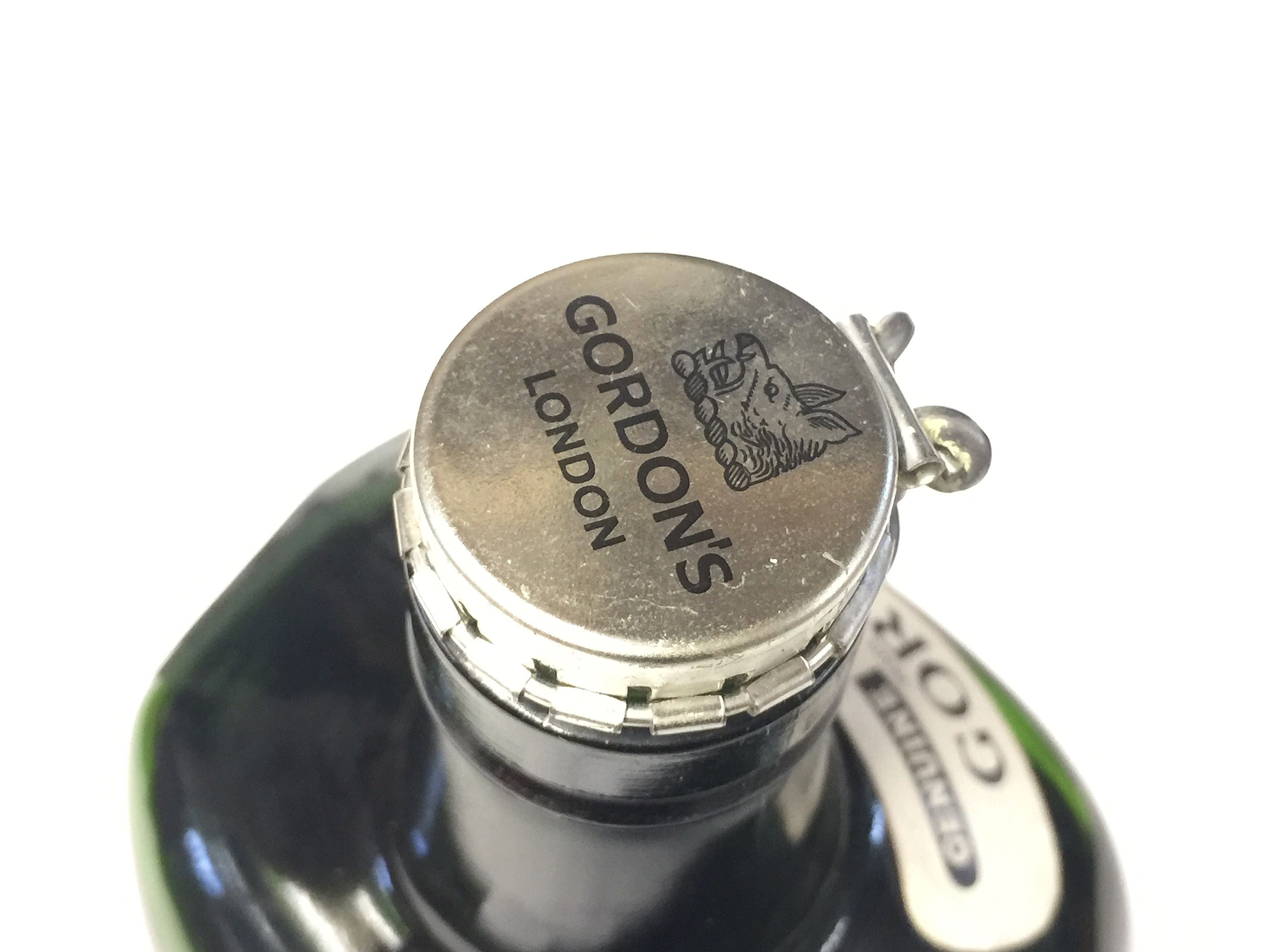 A 1950's vintage flip top bottle of Gordon's gin, 70% proof, - Image 5 of 6