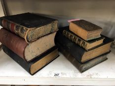 A collection of early religious books