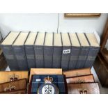 10 volumes from 1976 set of French dictionary Benezit Dictionnaire Des Peintres, Sculpteurs,