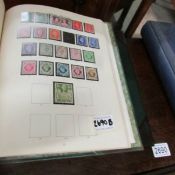 An album of Railway Heritage stamps and a Windsor album of British stamps including high value.