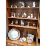 A large quantity of owl ornaments including Country Artists etc (4 shelves full)