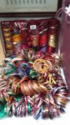 A very large collection of bangles