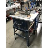 A Ryobi 1500W table saw