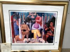 A limited edition print of 'The Cast' by Sarah Jane Szikora with C.O.A.