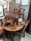 A Nathan dining table and 6 Nathan chairs