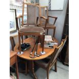 A Nathan dining table and 6 Nathan chairs