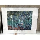 A Van Gogh Les Iris print