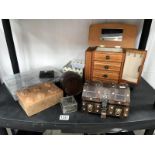 A good selection of costume jewellery and jewellery boxes
