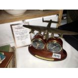 A 70th Anniversary Lancaster bomber clock