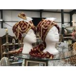 2 Indian headdresses (heads not included)