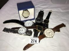 7 watches (6 in working order)