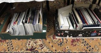 2 boxes of magazines and catalogues on luxury goods including Jaeger-Lecoultre, IWC,