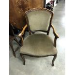 A 20th Century elbow chair