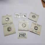 6 coins including scarce 1272-1307 class 3 Lincoln 1/4d, Irish issue Dublin mint penny,