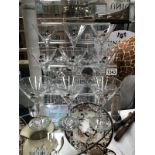 18 Babycham champagne glasses