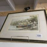 A 19th century framed and glazed watercolour signed Henry G Becket.
