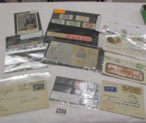 A mixed lot of early stamps etc.