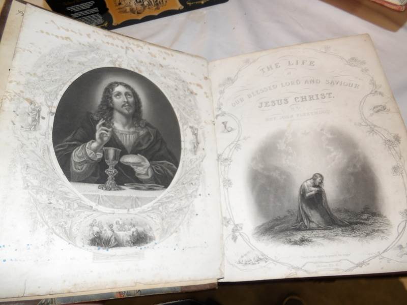 One volume 'The Life of our Lord and Saviour, Jesus Christ' by The Rev. John Fleetwood, circa 1856. - Image 3 of 3