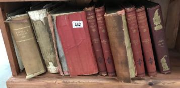 A quantity of vintage books including 1931 Burke's Peerage,