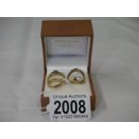 4 assorted 9ct gold rings included Claddagh (all hall marked, approximate total weight 9 grams).