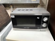 A Morphy Richards microwave