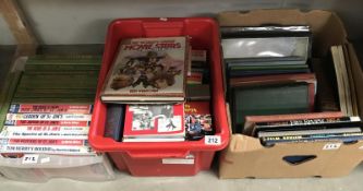 A large quantity of movie books and other books (3 boxes)