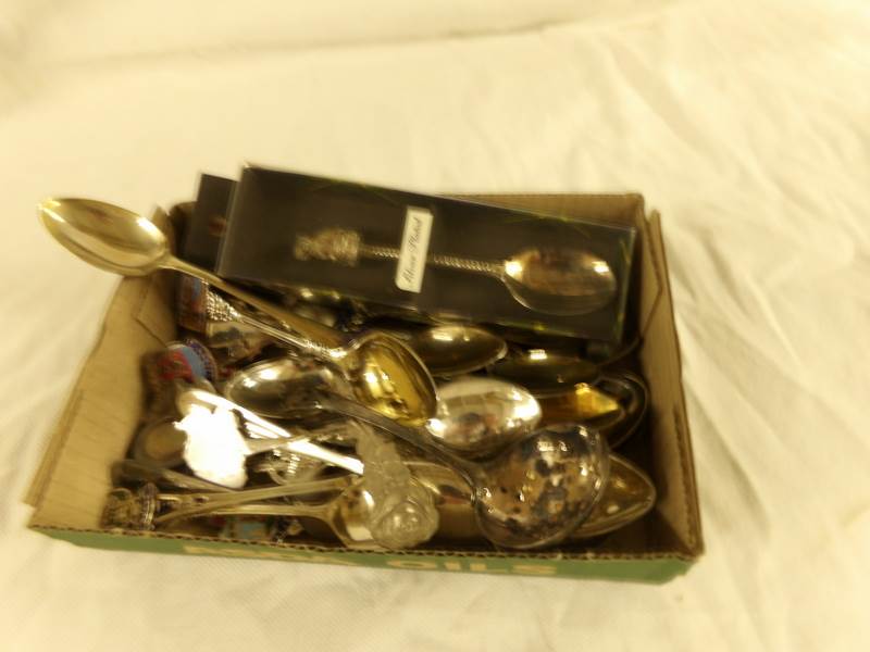 A silver plate tea set and other silver plate. - Image 2 of 2