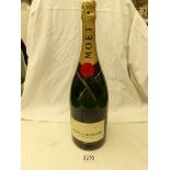 A magnum of Moet & Chandon Imperial Brut champagne.