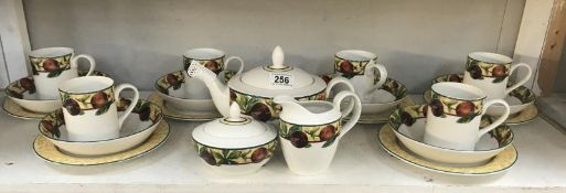 A 21 piece Royal Doulton 'Augustine' breakfast set