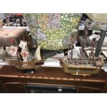 2 model galleons