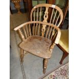 An old Windsor chair.