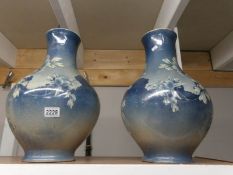 A pair of 19th century Japanese vases.