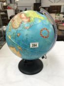 An illuminating globe