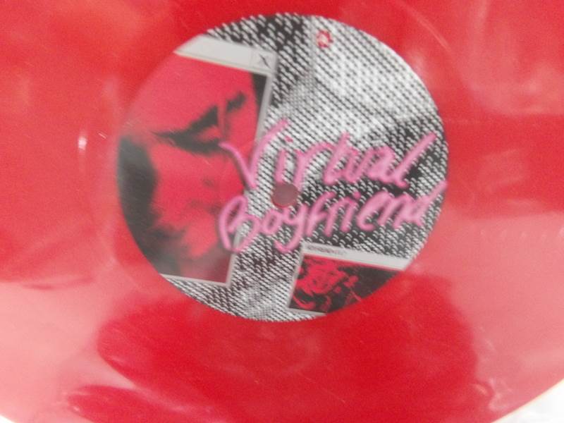 2 red vinyl discs - Bullet for my Valentine 'Don't Need You' and Virtural Boyfriend. - Image 2 of 3