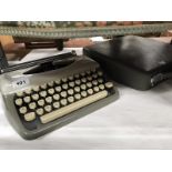 An Adler vintage type writer