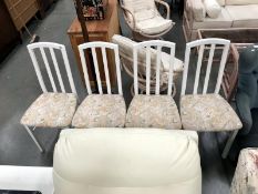 A set of 4 kitchen chairs