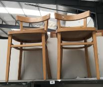 2 vintage kitchen chairs