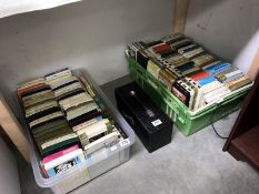 A large lot of 8 track tapes