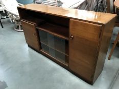 A 1960's/70's Castle Furniture cabinet/bookcase