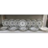 12 Royal Worcester Mayfield soup plates