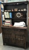 A 1930's oak dresser