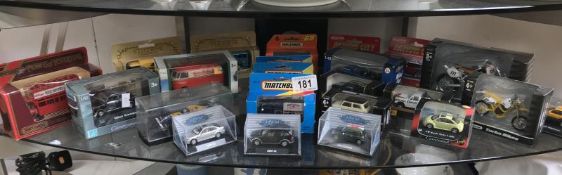 A quantity of Diecast vehicles including Matchbox, Cararama etc.