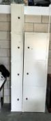 2 painted cupboards