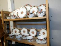 A 10 place setting John Maddocks & Son, Majestic pattern tea set comprising 10 cups, 10 saucers,