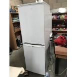 A Hotpoint Iced Diamond fridge freezer