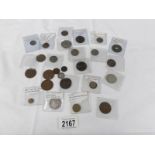 A collection of Commonwealth and world coins, 19th and 20th century (good job lot).